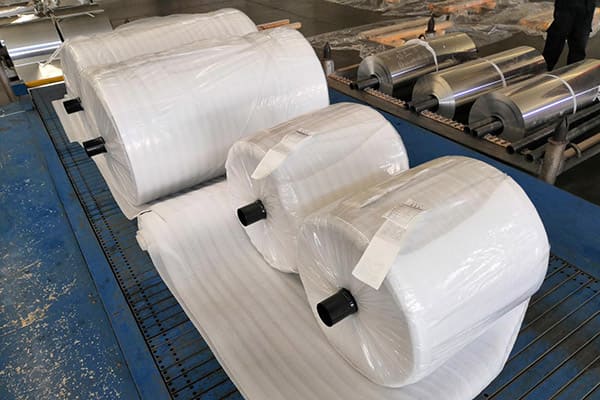 포장된 알루미늄 호일