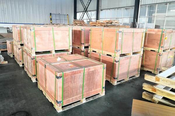 나무 상자 포장의 알루미늄 호일