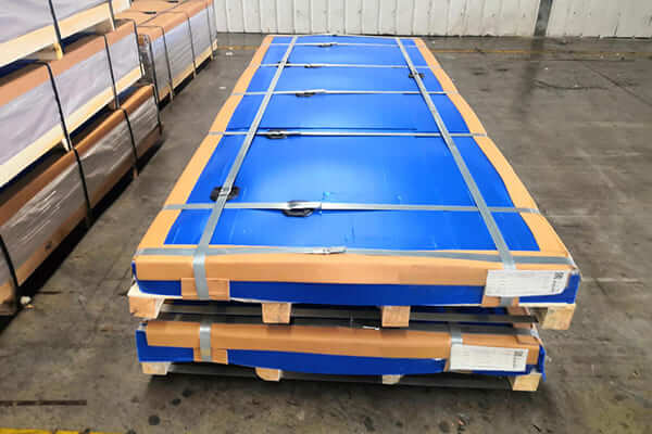 포장된 5052 알루미늄 시트